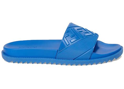 blue fendi slides|Fendi slides cheap.